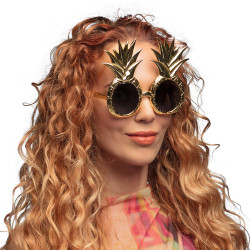 Párty brýle ananas zlaté